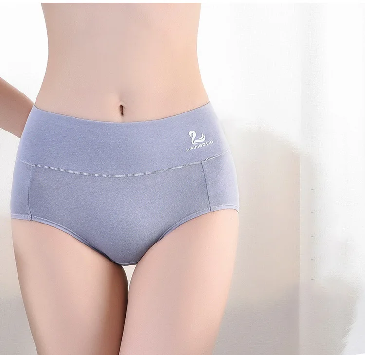 

Cotton panties ladies underwear breathable high waist panty