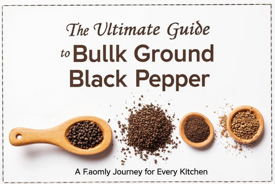 Black pepper in a kitchen