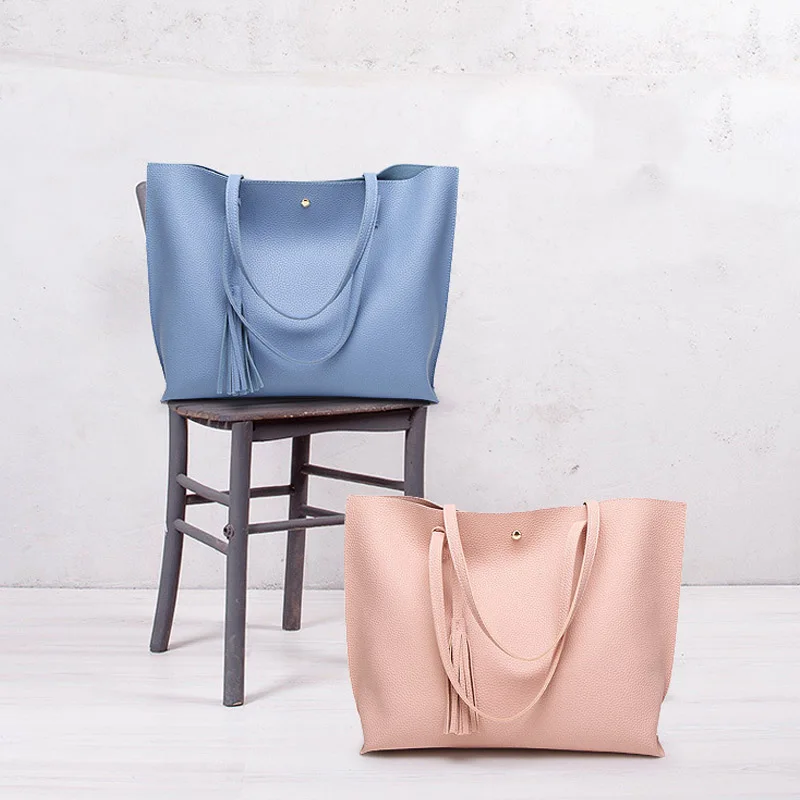 

Fashion Tassel PVC Clutch Designer Tote Bags Women Handbags Ladies Handbags
