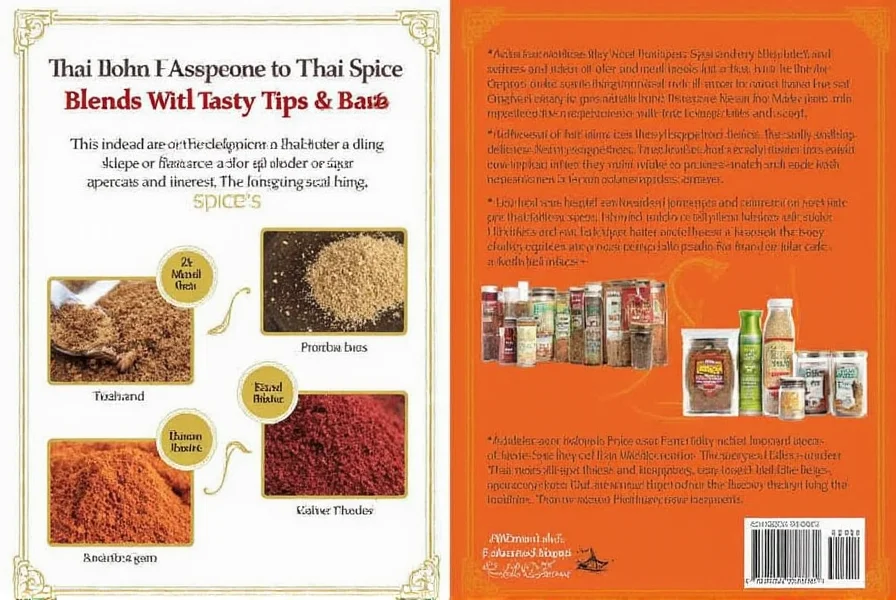 Thailand spice blends stored in glass jars in a cool kitchen cabinet