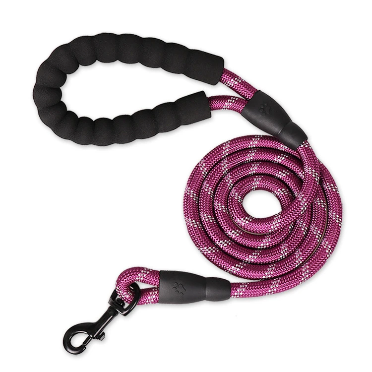 

Best Selling High Quality Durable Reflective Climbing Rope China Pet Dog Leash Lead, Blue, black, red, purple, green, pink, orange