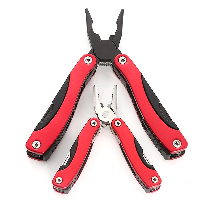 

All in one outdoor camping fishing survival multifunctional combination folding multi pliers emergency tool