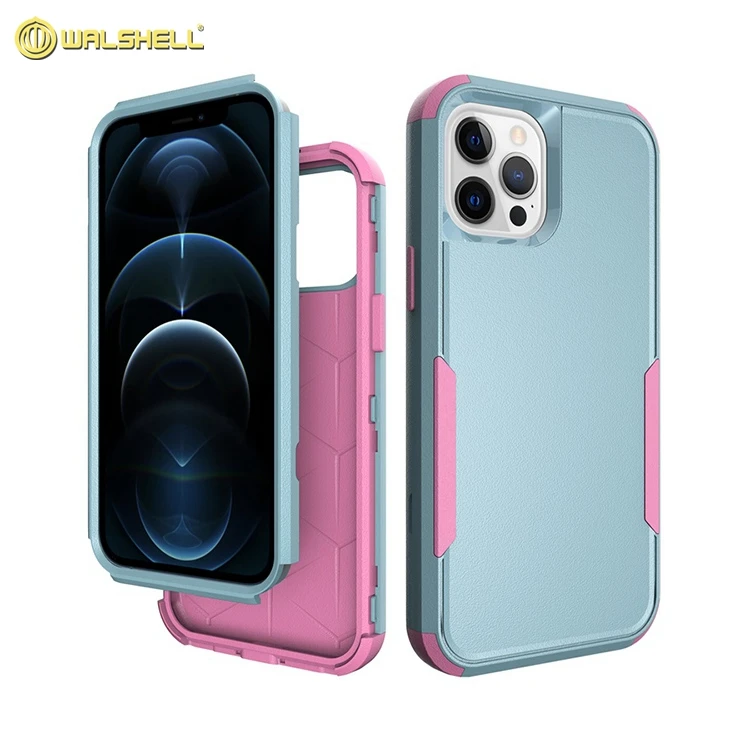 

Amazon Armor Commute Back Cover for iPhone 12 Bulk TPU PC Phone Case for iPhone 11 pro max, Colors optional