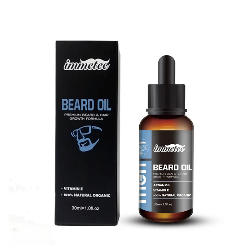 

private label 100% organic Pure Nutrients Regrowth Essential for Men beard care product beard growth oil