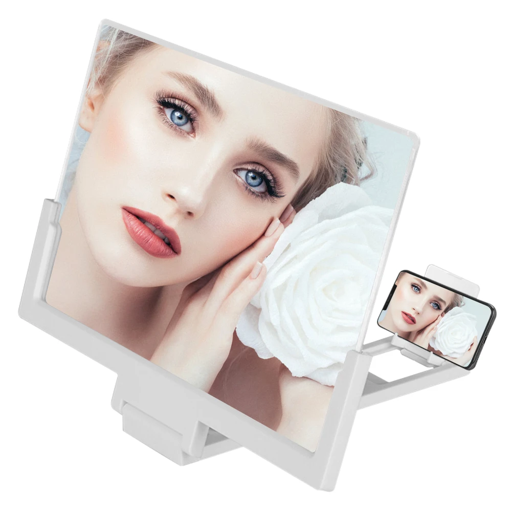 

12 inch 3D Phone Screen Amplifier Mobile Portable Universal Screen Magnifier For Cell Phone Screen Expander Magnifying