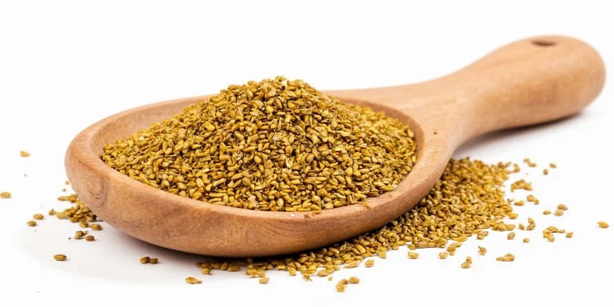 Savory bread with mustard seeds on top