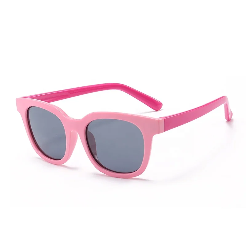 

High Quality Kids Latest Sunglasses 2019 Silicone Fashion Comfortable Children Polarized Sun glasses