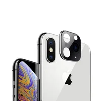 

iPhone x r xs instantly changes to iPhone 11 pro max metal camera lens Protector