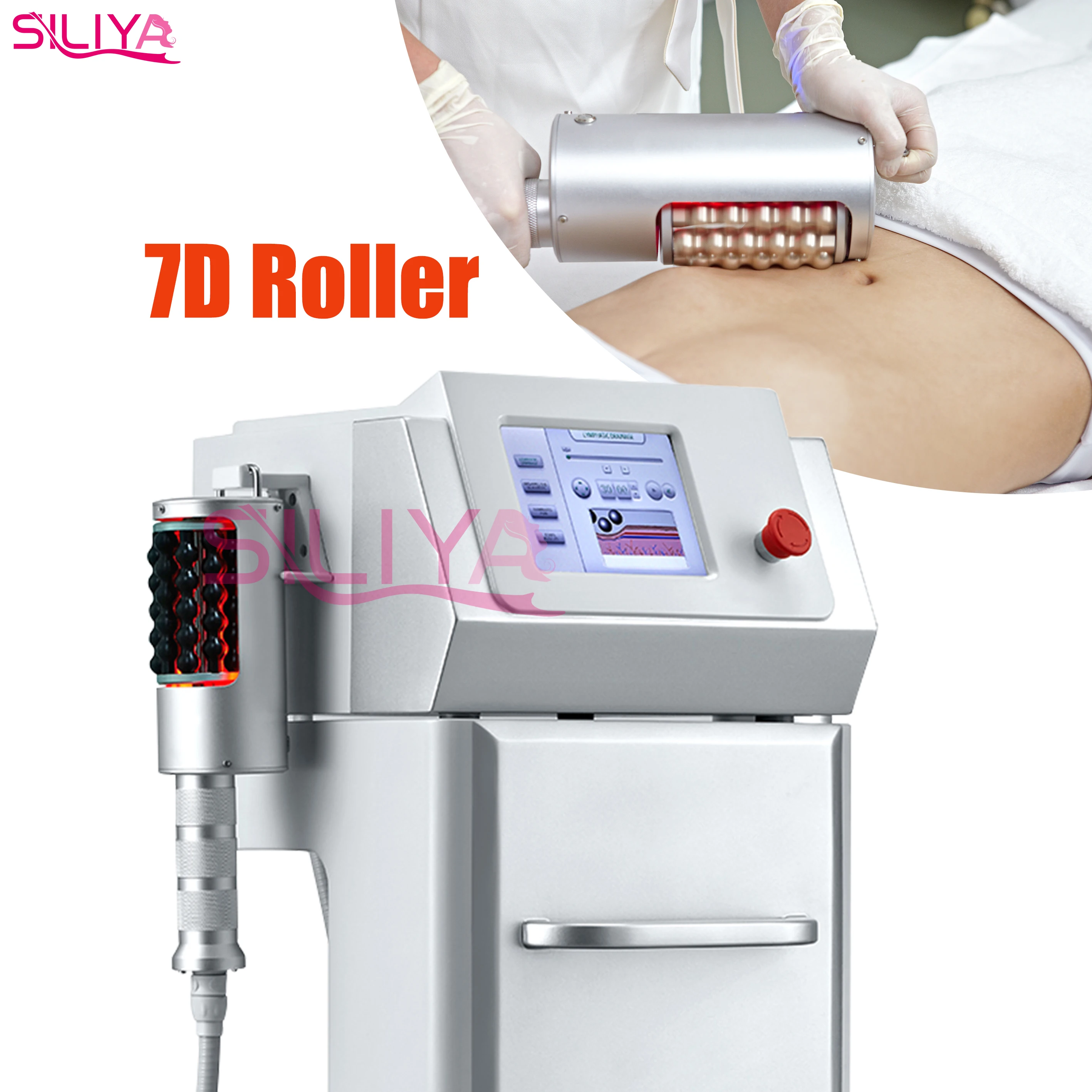 

7D Roller body massaging contouring endospheres therapy machine cellulite removal