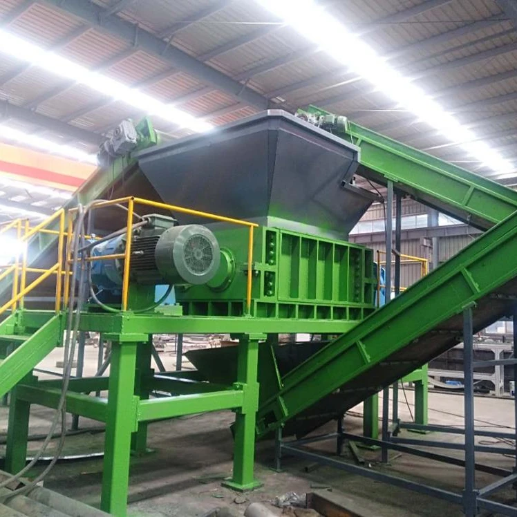 
Rasper rubber raw material cutting mulch machine 
