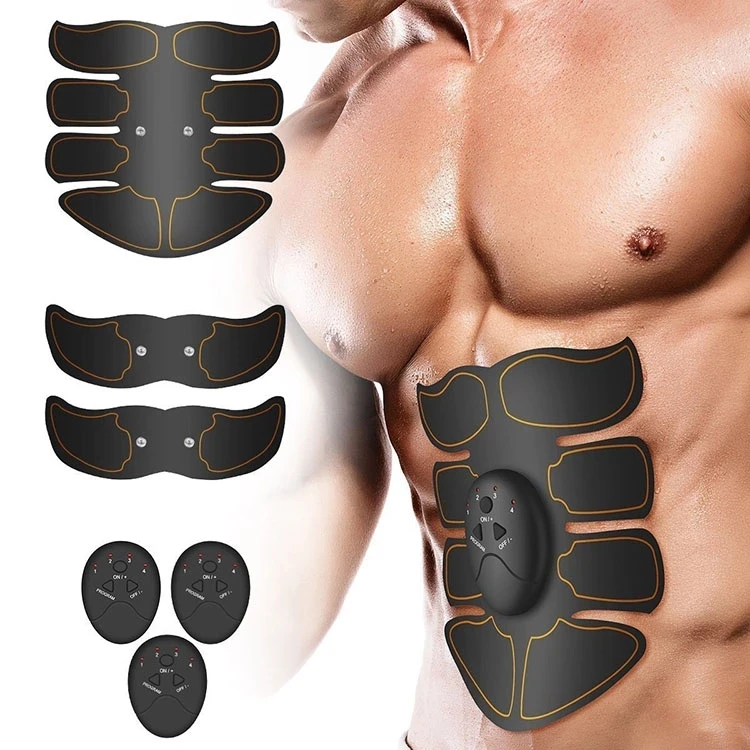 

New Bodybuilding abdominal trainer board muscle massage electronic muscle fitness massager abdominal machine