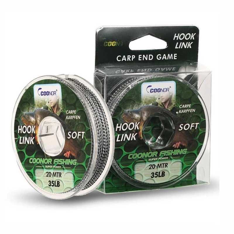 

So-Easy 20m Braided Carp Fishing Leader Line Fishing Gear And Accessories Cheap Carp Fishing Tackle Supplies Equipment