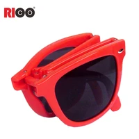 

wholesale cheap folding unisex sunglasses UV400 Cat.3 lens brand foldable sunglasses