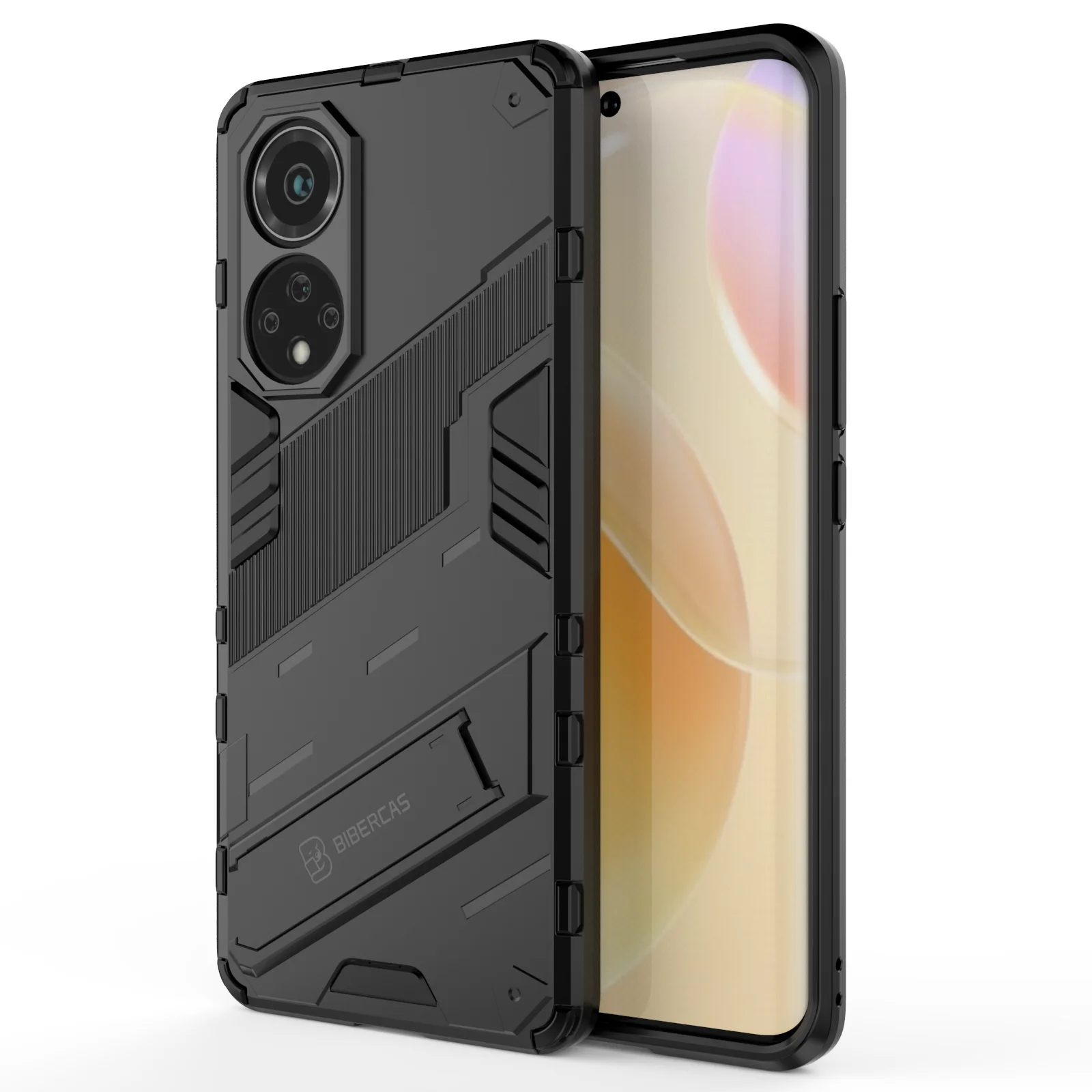 

New Kickstand Shockproof Armor Phone Case For HUAWEI NOVA9, As pictures
