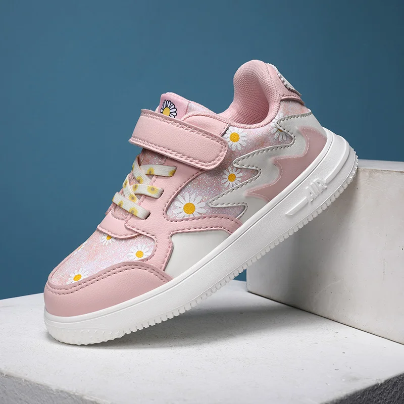 

BKG Children S Shoes Girl S Casual Shoes Coconut Shoes 2021 New Breathable Mesh Sneakers Lace Summer Winter Unisex Spring Xie