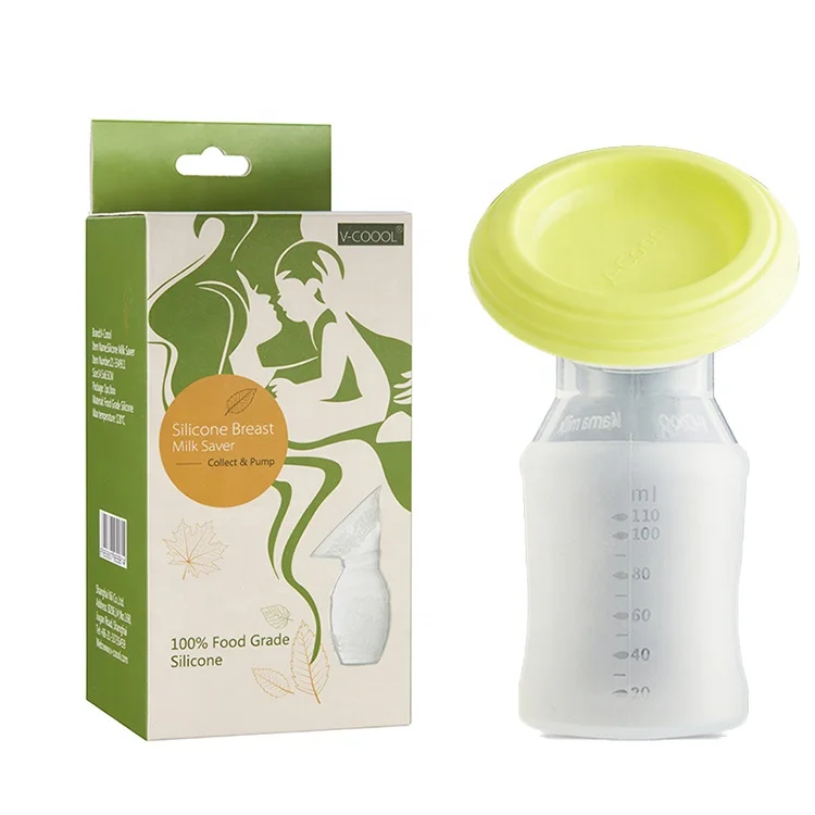 

V-Coool manual silicone breast pump baby products single side silicone breast feeding pump