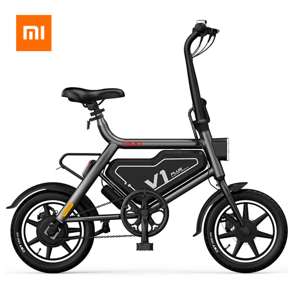 

New Products Xiaomi HIMO V1 Plus Portable Electric Moped Bicycle 7.8Ah 250W Motor 14 Inch HIMO V1 Plus Electric Bike, Gray,white,orange