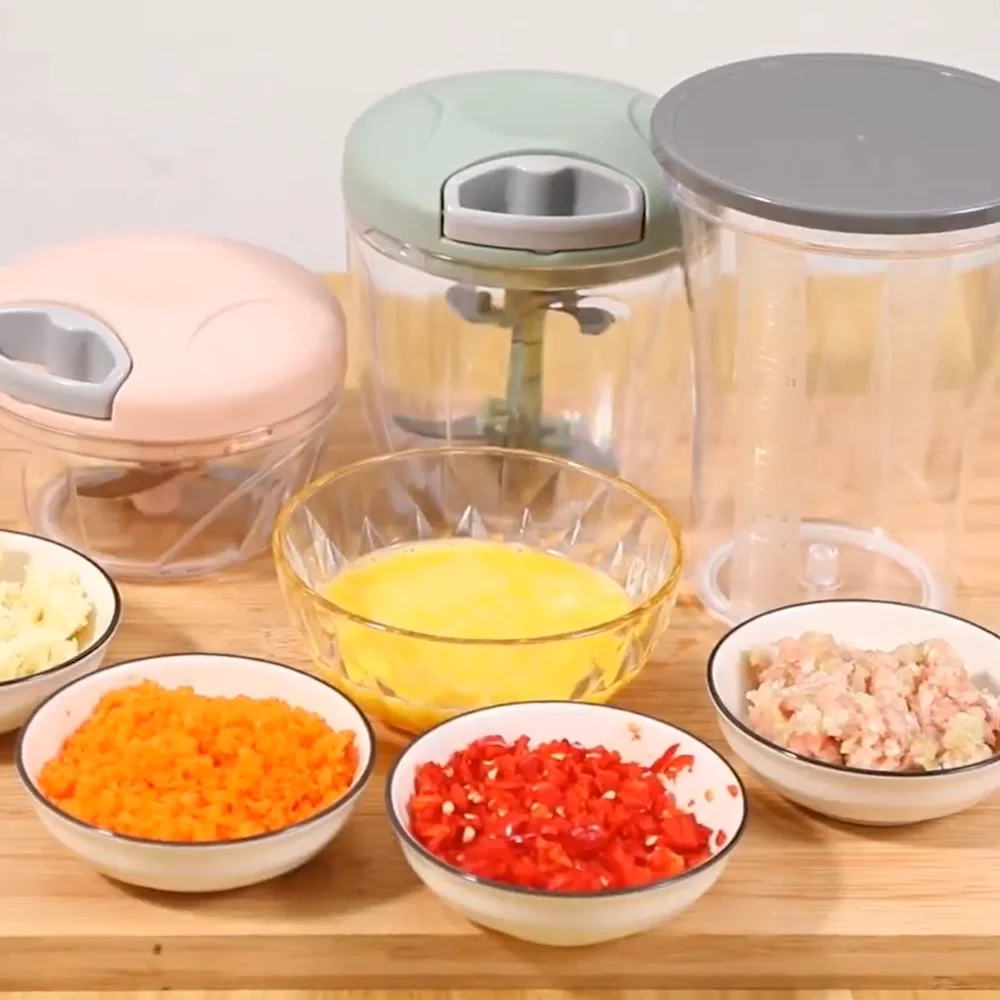 Wholesale New Low Noise Style Cheapest 900ml Kitchen Tools Speedy Food Vegetable Slicer Hand