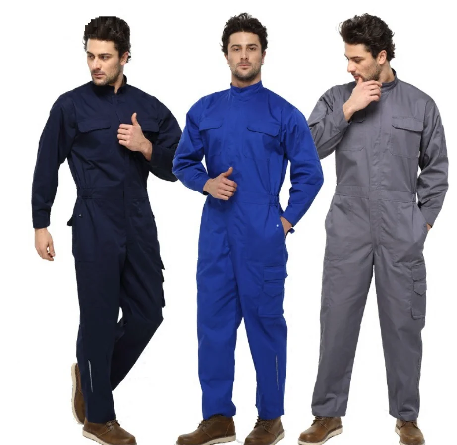 

Breathable Workwear Set Staff Mechanic Engineering Repairman Custom Acceptable Work Cloths Uniforms Coverall, Customized color