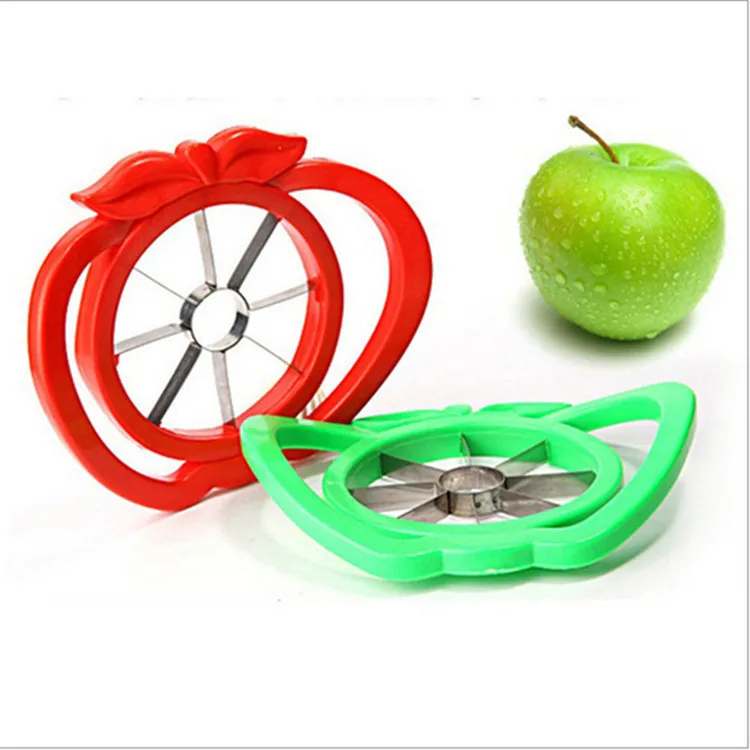 

Large Cut Multifunction With Handle Stainless Steel Cored Fruit Slicer Kitchen Cutting Tool Kitchen Gadgets