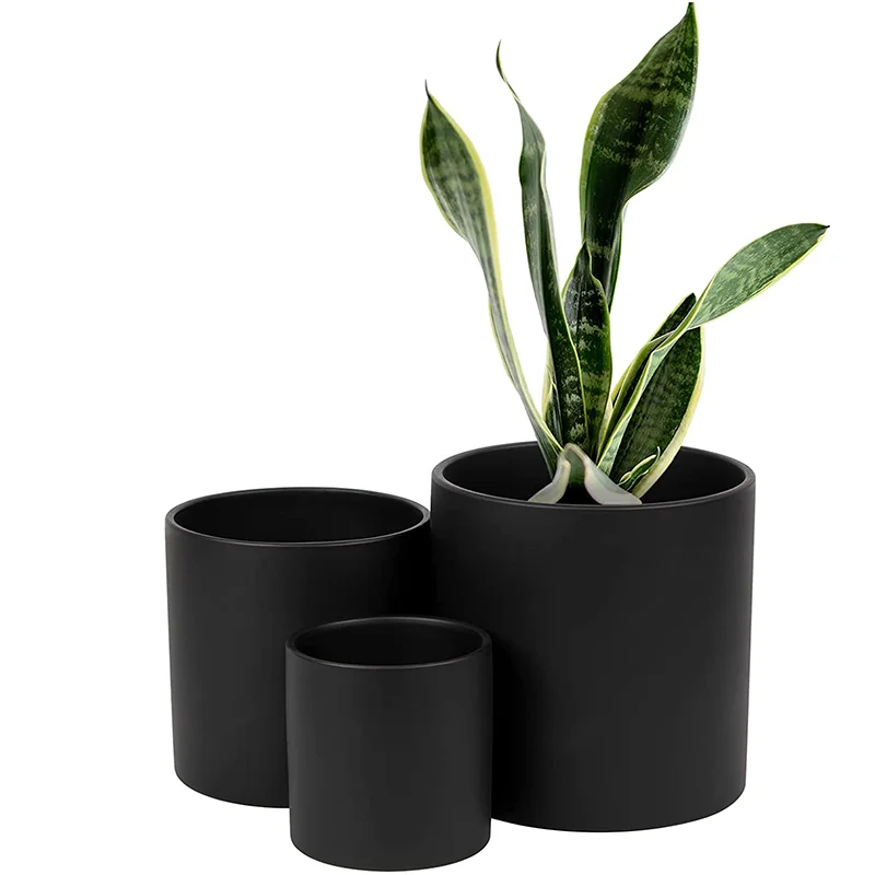 

china jingqi hot sale custom wholesale round small modern planter pots indoor planter flower pots with flowers, Blue, light green, gray, yellow, pink, black, purple