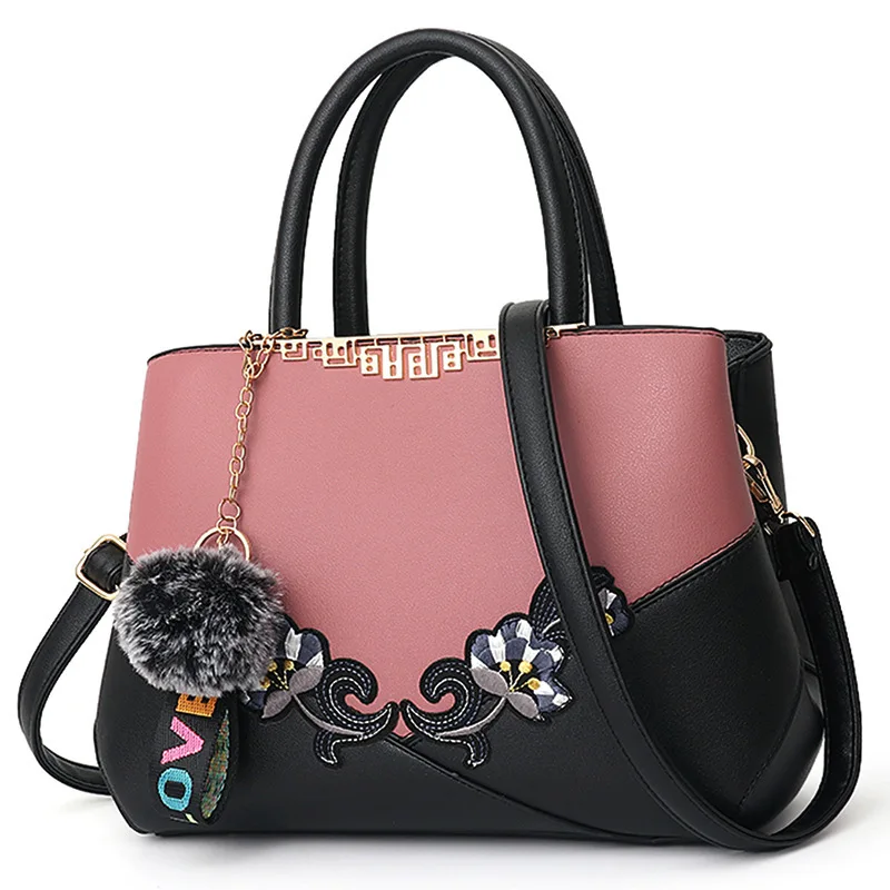 

bag embroidery thread small pu leather crossbody bags for women 2021 trend hand bag women's branded trending shoulder handbags