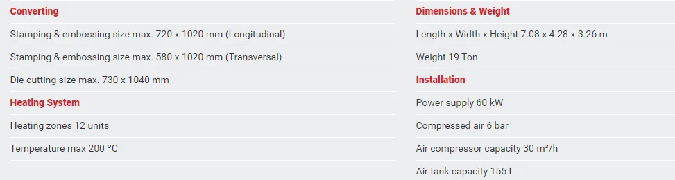 foil stamping and die cutting machine