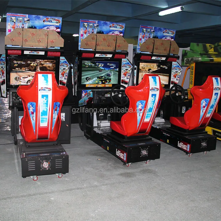 A01 Low Price India Electronic Simulator Outrun Video Coin Operated Car