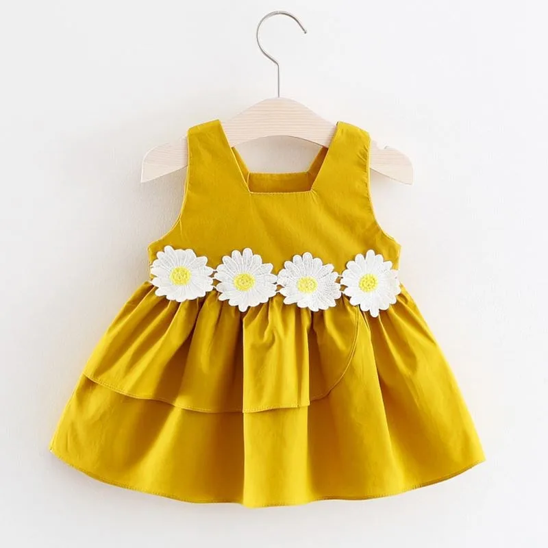 

0-3Y baby Summer Dresses cotton Kids Princess Dress for girl