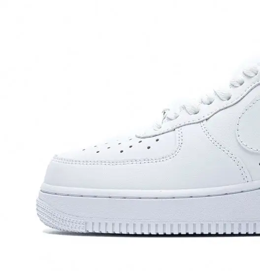 

Hot F 1 Leather Men Women Running Shoes Air One 1 High Flat Skateboarding Shoes Triple White Low Top Sports Sneakers