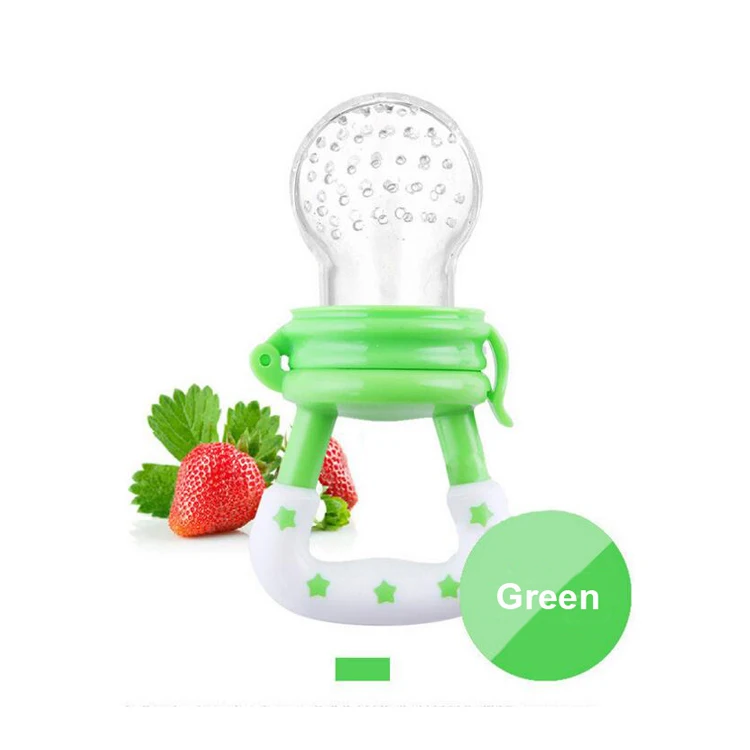 2019 Hot Seller Silicone Fresh Fruit Milk Nibbler Feeding Safe Kids Supplies Nipple Teat Pacifier Bottles