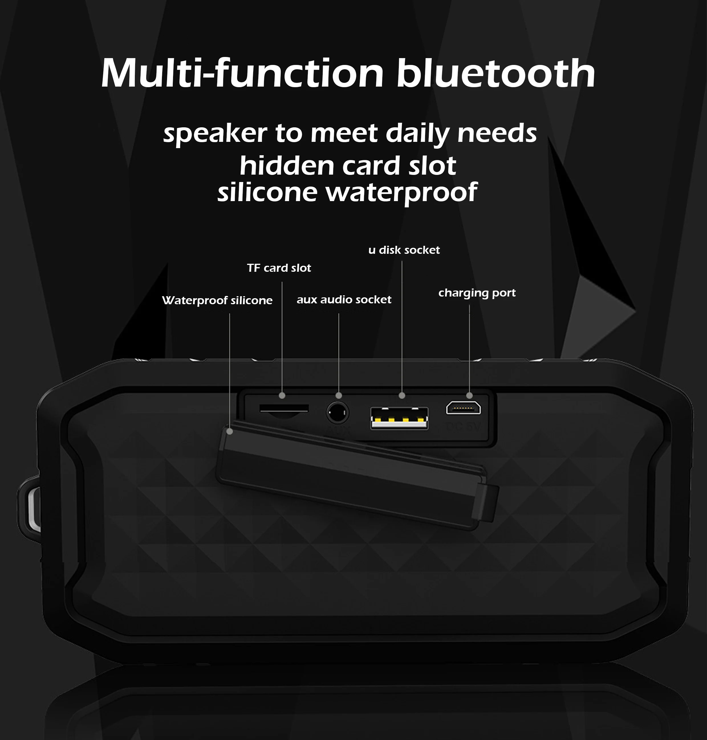 2020 trending products bluetooths speaker waterproof wireless speaker - ANKUX.COM
