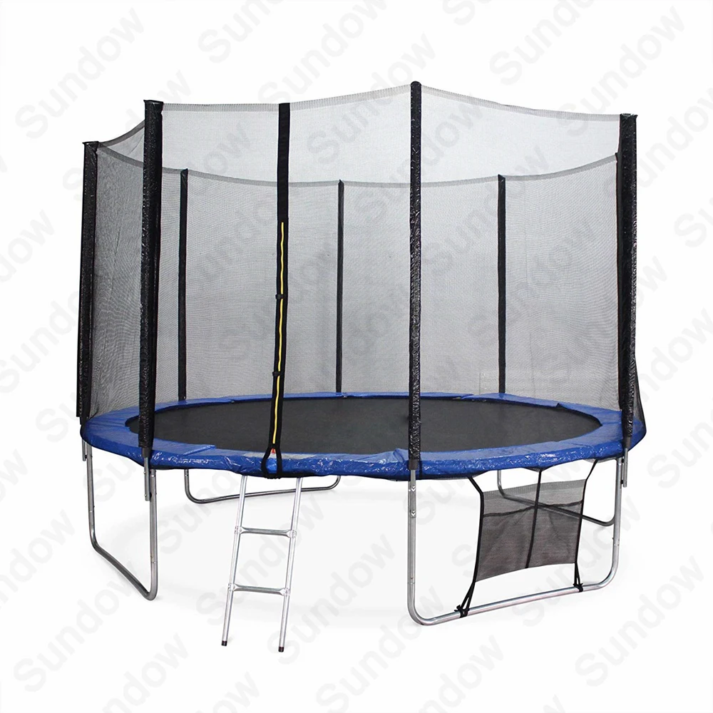 

Sundow Customized Guaranteed Quality 14ft Round Large Bungee Trampoline With Safe Net, Customized color