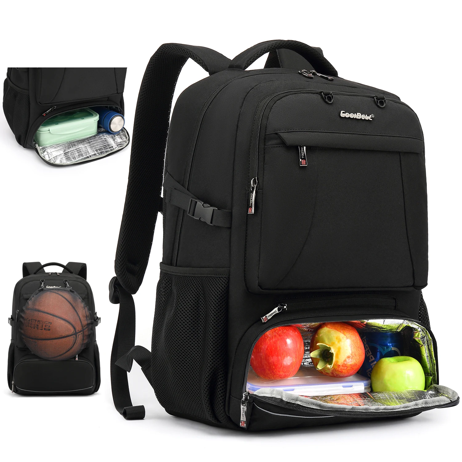 

Dropship 2021 Custom Fast Delivery Multifunction Basketball Bag Smart Sports 15.6 Inch Student Laptop Backpack with Usb
