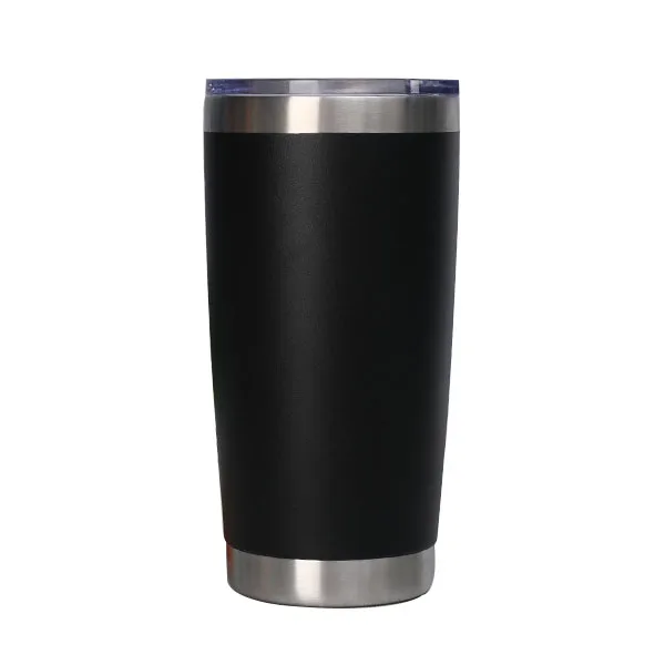 

20 oz matte black BPA free stainless steel vacuum insulated coffee cups mug with lid, Black ,white,pink,etc