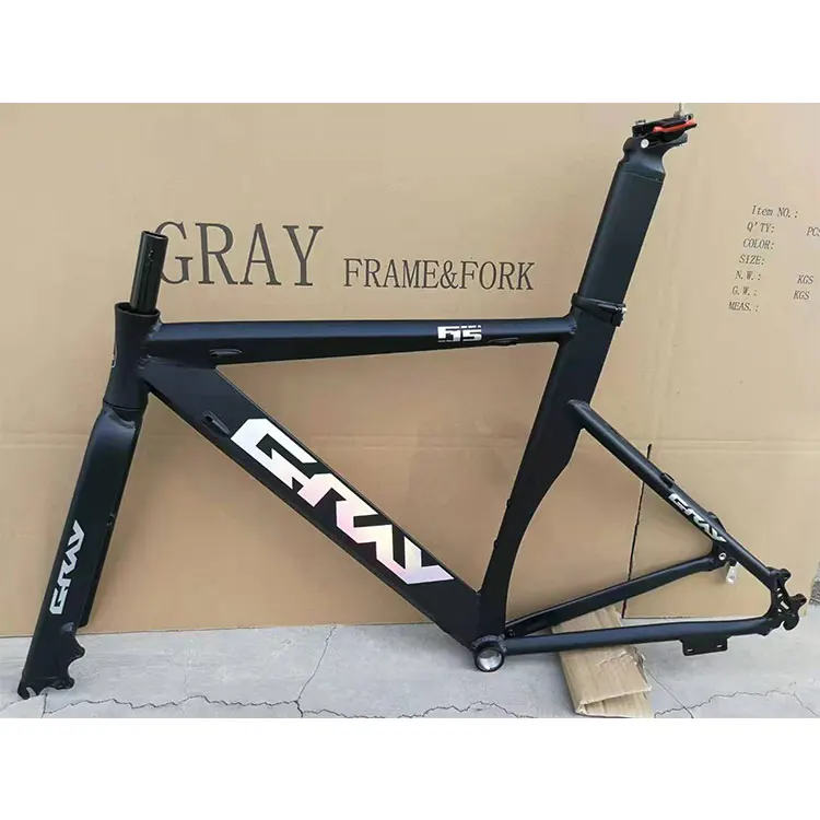 

China Supplier New Fashion Customized Aluminum Alloy Raw Material Road Bicycle Frame