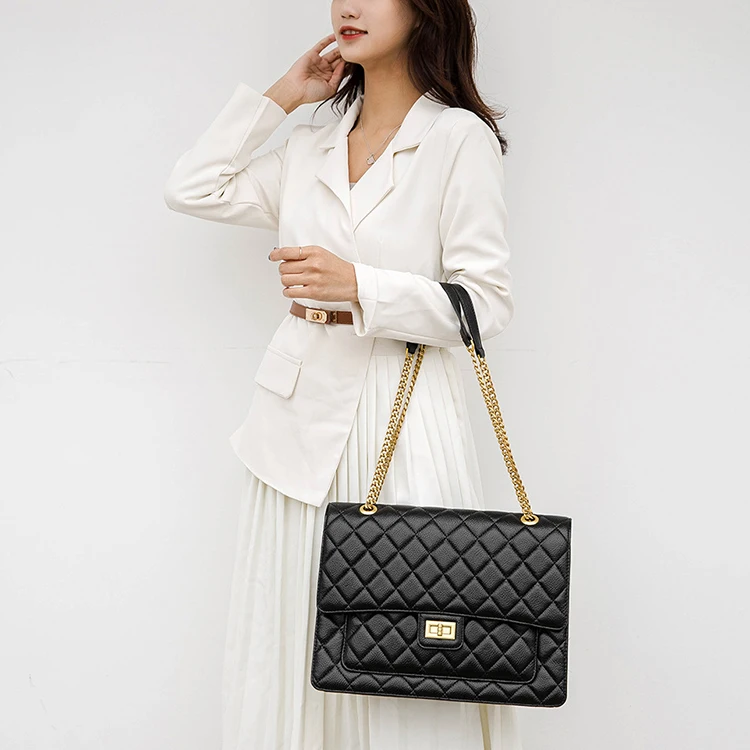 

EM750 Large capacity autumn/winter 2022 new envelope handbag chain pu leather woman's shoulder bag