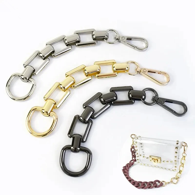 

MeeTee F7-35 18cm Alloy Shoulder Strap with D Buckle Hardware Accessories Bag Chain