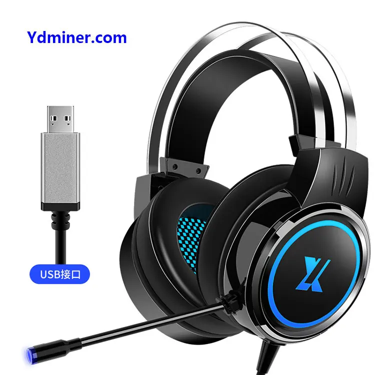 

2020 Hot Selling YD-X8 pubg headphone gaming headset gaming keyboard and mouse headset red gear gaming headset