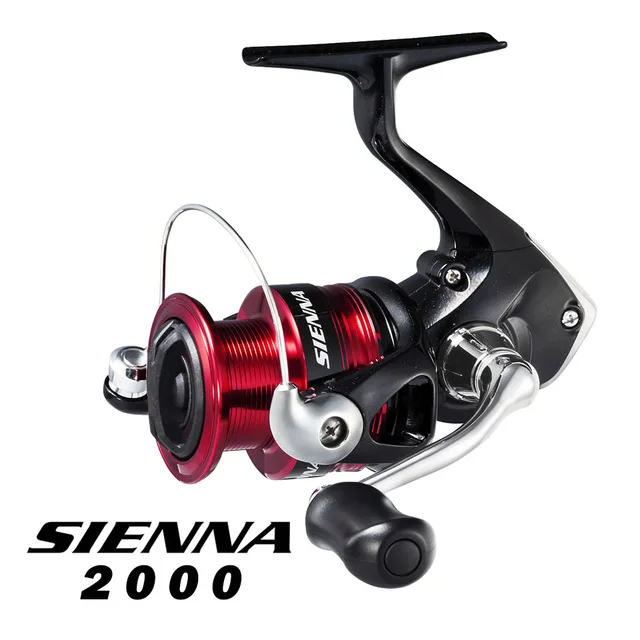 

SHIMANO SIENNA FG19 Origin 1000FG/2000FG/2500FG/2500HGFG/C3000FG 3+1BB Baitcast Fishing reel, Black+silvery