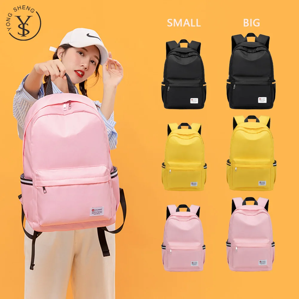 

Outdoor canvas student small backpack fashion school bags for girls school bag cute borsa a tracolla, Black grey blue