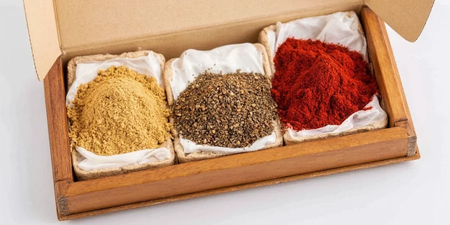 Präzise portionierte Reise-Gewürzkits