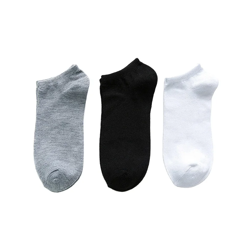 

Quality Custom logo Cheap Wholesale Cotton No Show Boat Gym Summer White Black Low Cut Invisible Ankle Sport Women Men's Socks, Customer choice