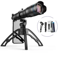 

APEXEL 36X multi-coating HD Mobile Phone Camera Lens Telephoto Telescope Lens with Portable Tripod for Smartphone