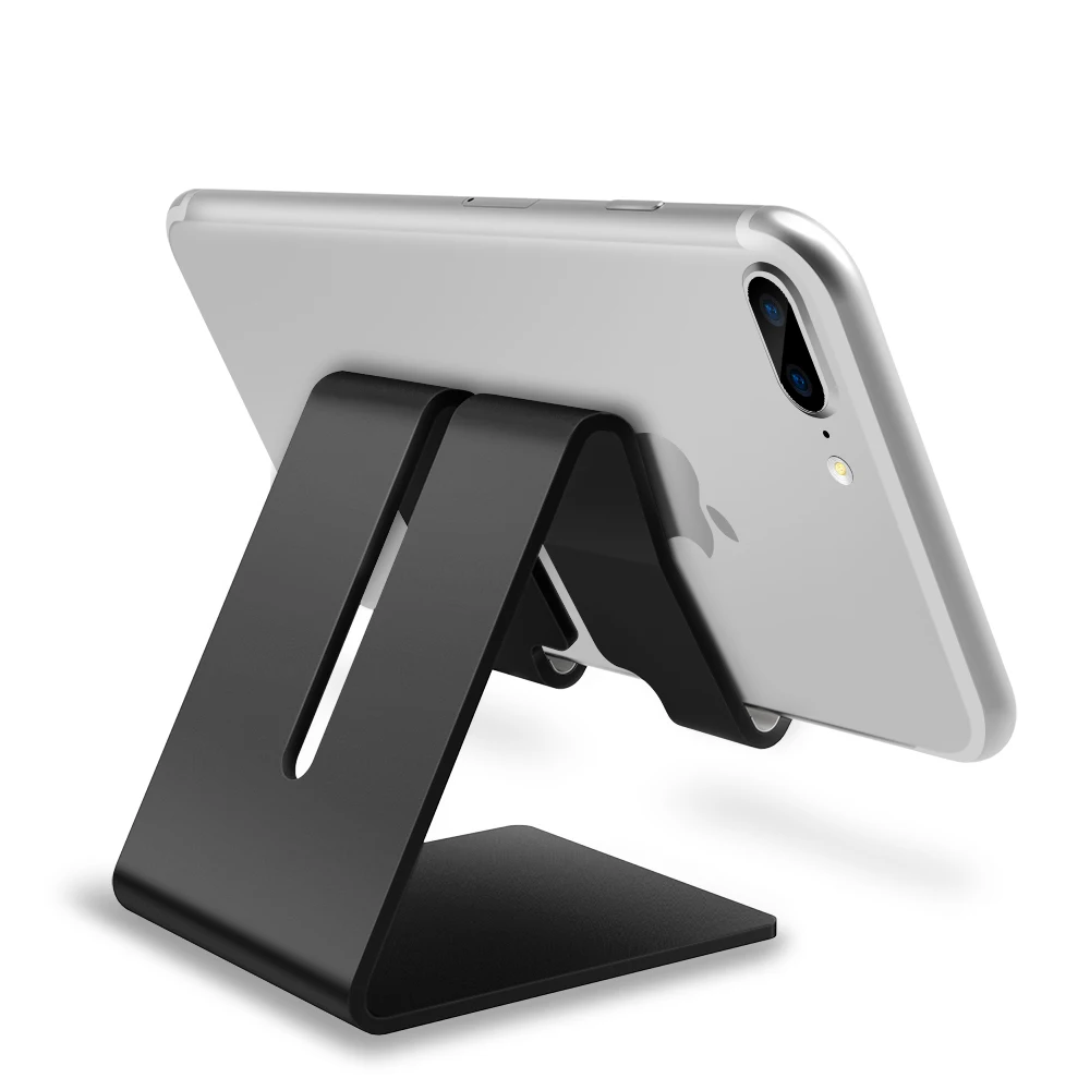 

Free Shipping 1 Sample OK Metal Desk Cell Phone Holder Portable Table Mobile Phone Holder Stand For Tablet And Smartphone