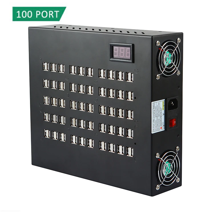 

22 40 60 80 100 port usb power charger station, multi port usb wall charger adapter