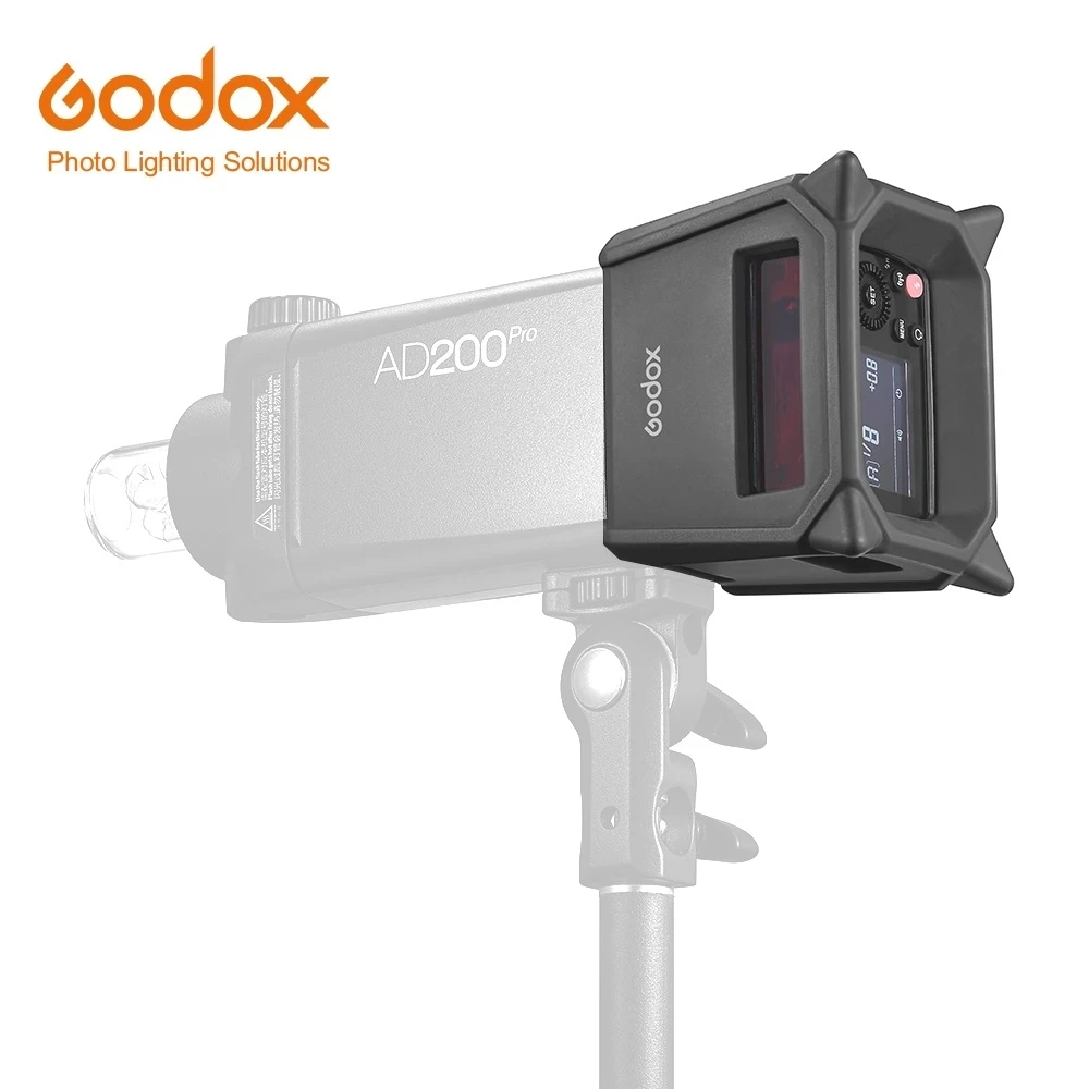 

Godox AD200PRO-PC AD200PRO OutDoor Flash Silicone Fender Flash light protect Case for GODOX AD200 PRO Flash lights