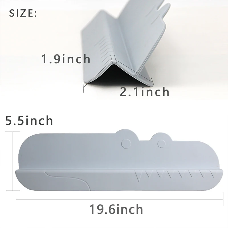 2023 hot Selling Sink Water Splash Guard for Kitchen Bathroom and Island Sinks  Silicone Sink Water splash guard