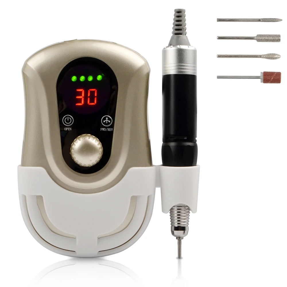 

Jimdoa Professional Rechargeable E-File Electric Portable 30000RPM Nail Drill