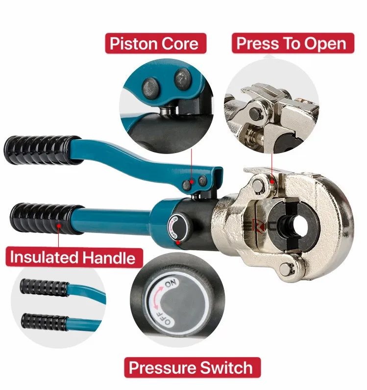 Portable Aluminumplastic Pex Pb Pipes Manual Hand Hydraulic Plumbing